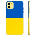 Funda TPU con bandera de Ucrania para iPhone 11 - Amarillo y azul claro