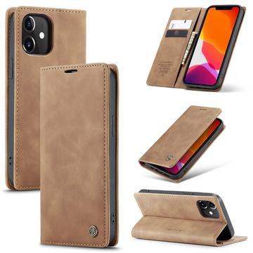 Funda Caseme Serie 013 para iPhone 12/12 Pro - Estilo Cartera - Marrón