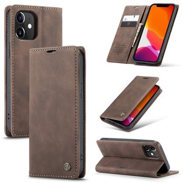 Funda Caseme Serie 013 para iPhone 12/12 Pro - Estilo Cartera - Café