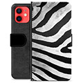 Funda Cartera Premium para iPhone 12 mini - Cebra