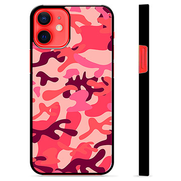 Carcasa Protectora para iPhone 12 mini - Camuflaje Rosa