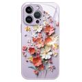 Funda híbrida iPhone 12/12 Pro Ramo de flores - Violeta