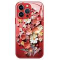 Funda híbrida iPhone 12 Pro Max Ramo de flores - Roja