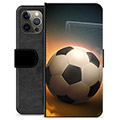 Funda Cartera Premium para iPhone 12 Pro Max - Fútbol