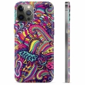 Funda de TPU para iPhone 12 Pro Max - Flores Abstractas