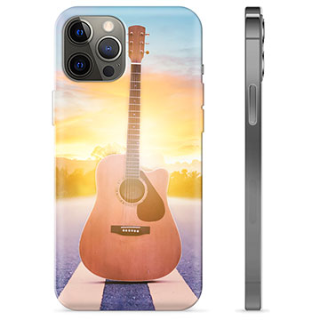 Funda de TPU para iPhone 12 Pro Max - Guitarra