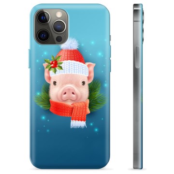 Funda de TPU para iPhone 12 Pro Max - Piggy de Invierno