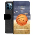 Funda Cartera Premium para iPhone 12 Pro - Baloncesto