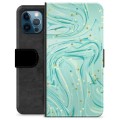 Funda Cartera Premium para iPhone 12 Pro - Menta Verde