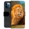 Funda Cartera Premium para iPhone 12 Pro - León