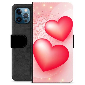 Funda Cartera Premium para iPhone 12 Pro - Amor