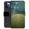 Funda Cartera Premium para iPhone 12 Pro - Tormenta