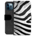 Funda Cartera Premium para iPhone 12 Pro - Cebra