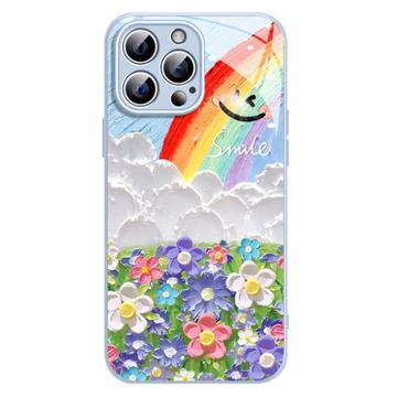 Funda híbrida Sonrisa y arcoiris para iPhone 12/12 Pro