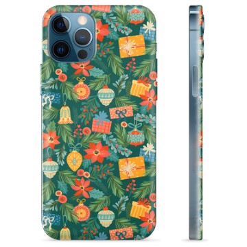 Funda de TPU para iPhone 12 Pro - Decoración Navideña