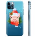 Funda de TPU para iPhone 12 Pro - Piggy de Invierno