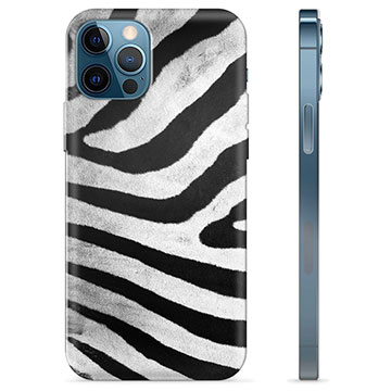 Funda de TPU para iPhone 12 Pro - Cebra