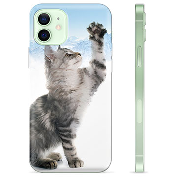 Funda de TPU para iPhone 12 - Gato