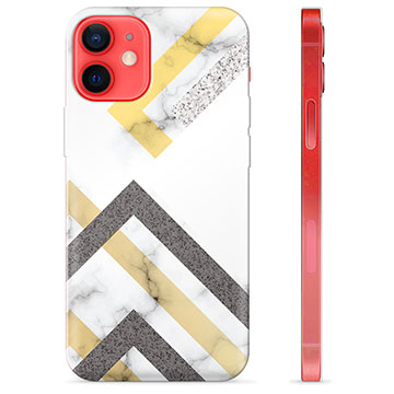 Funda de TPU para iPhone 12 mini - Mármol Abstracto