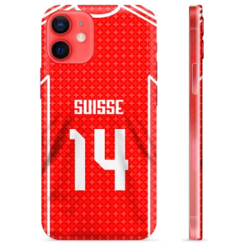 Funda de TPU para iPhone 12 mini - Suiza