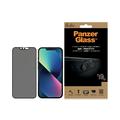 Protector de pantalla PanzerGlass Case Friendly CamSlider Privacy para iPhone 13/13 Pro - Borde Negro