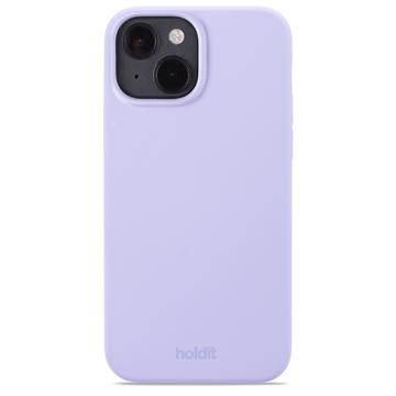 Funda de silicona Holdit iPhone 13/14 - Púrpura