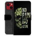 Funda Cartera Premium para iPhone 13 Mini - No Pain, No Gain