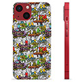 Funda de TPU para iPhone 13 Mini - Graffiti