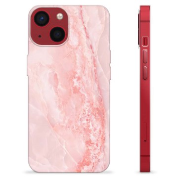 Funda de TPU para iPhone 13 Mini - Mármol Rosa