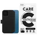 Funda de cartera 2 en 1 iPhone 13/14 PanzerGlass Care Tango - Compatible con MagSafe - Negro