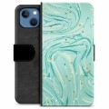 Funda Cartera Premium para iPhone 13 - Menta Verde