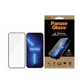 PanzerGlass E2E Case Friendly Protector de Pantalla para iPhone 13 Pro Max - Borde Negro