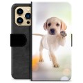 Funda Cartera Premium para iPhone 13 Pro Max - Perro