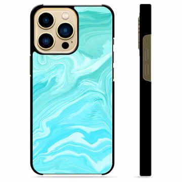 Carcasa Protectora para iPhone 13 Pro Max - Mármol Azul