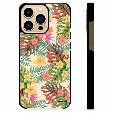 Carcasa Protectora para iPhone 13 Pro Max - Flores Rosadas