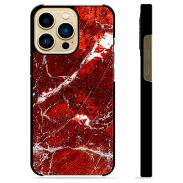 Carcasa Protectora para iPhone 13 Pro Max - Mármol Rojo