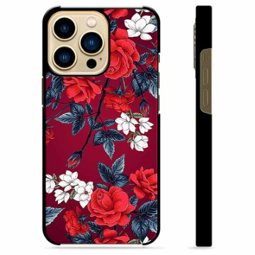 Carcasa Protectora para iPhone 13 Pro Max - Flores Vintage