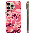 Funda de TPU para iPhone 13 Pro Max - Camuflaje Rosa