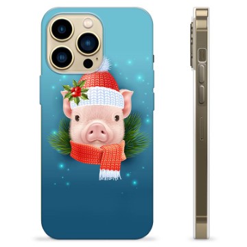 Funda de TPU para iPhone 13 Pro Max - Piggy de Invierno