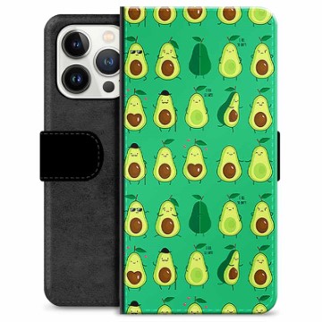 Funda Cartera Premium para iPhone 13 Pro - Diseño de Aguacates