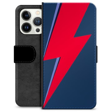 Funda Cartera Premium para iPhone 13 Pro - Relámpago