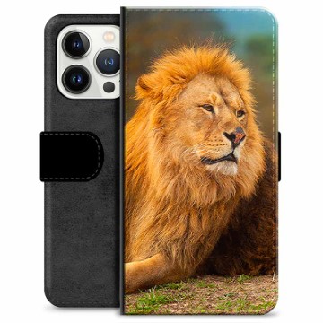 Funda Cartera Premium para iPhone 13 Pro - León