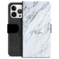 Funda Cartera Premium para iPhone 13 Pro - Mármol