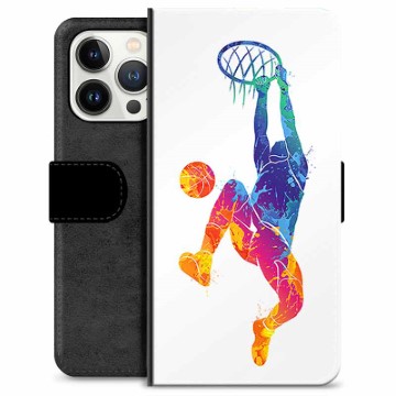 Funda Cartera Premium para iPhone 13 Pro - Slam Dunk