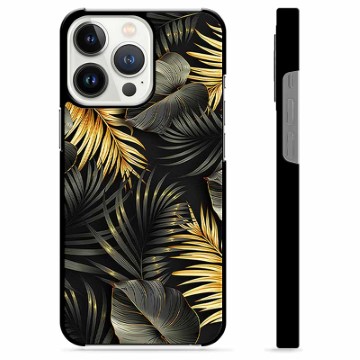 Carcasa Protectora para iPhone 13 Pro - Hojas Doradas