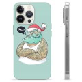 Funda de TPU para iPhone 13 Pro - Papá Noel Moderno