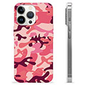 Funda de TPU para iPhone 13 Pro - Camuflaje Rosa