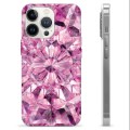 Funda de TPU para iPhone 13 Pro - Cristal Rosa