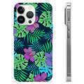 Funda de TPU para iPhone 13 Pro - Flores Tropicales