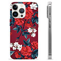 Funda de TPU para iPhone 13 Pro - Flores Vintage